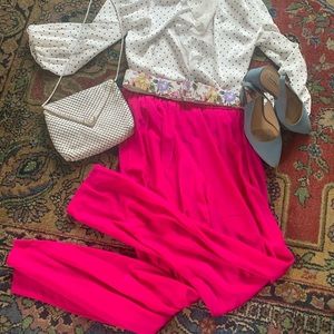 Vintage hot pink pants!